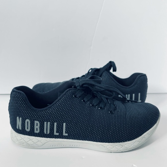 NOBULL Other - NO BULL Superfabric Trainer Low Top Shoes Black Gum Unisex Men’s 7.5 Women’s 9